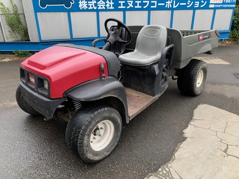 トロ ワークマンmd 汎用ダンプ車 ワケあり車 ゴルフカート使用例 中古ゴルフカートを探す 様々な用途で使用できるカート購入ならエヌエフコーポレーション